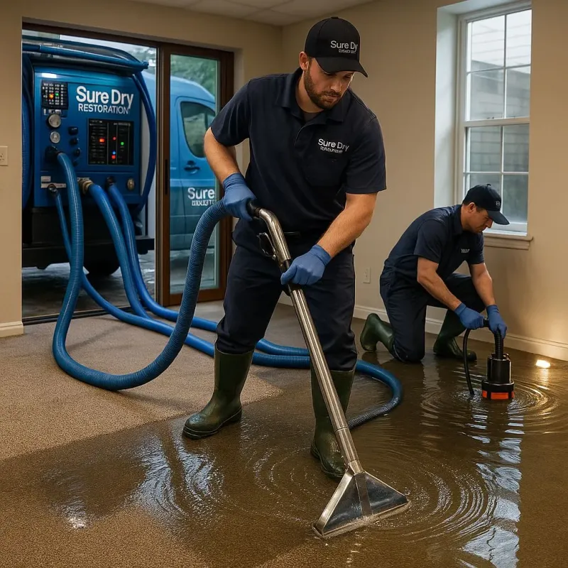 Water Extraction and Removal process in Red Lodge, MT